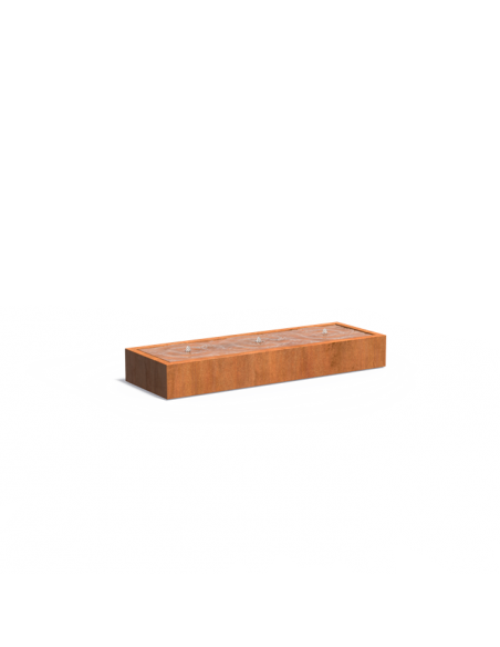 Table D'eau - Rectangulaire Acier Corten