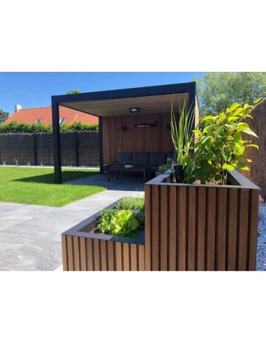 ENSEMBLE DE BACS FIBO AYOUS THERMOWOOD