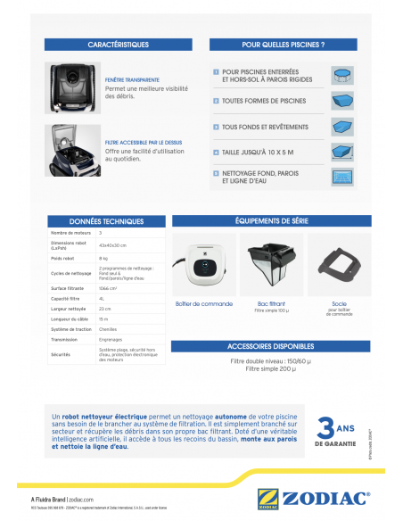 Robot Zodiac Voyager® RE 4200