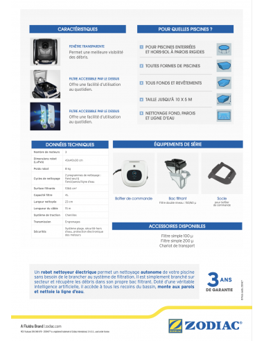 Robot Zodiac Voyager® RE 4300