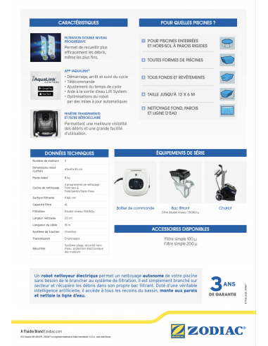 Robot Zodiac Voyager® RE 4600 IQ