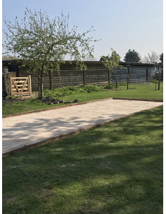 Kit Bordures - Terrain de pétanque